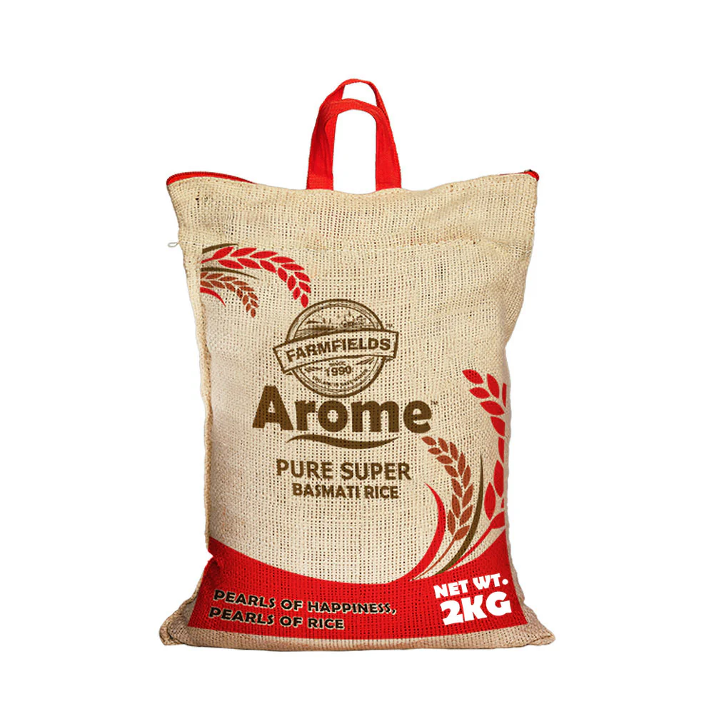 FF AROME SUPER BASMATI RICE NATURAL 5 KG - RED